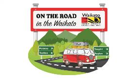 On the road in the Waikato