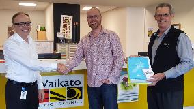 Baron Collocott - Open Waikato business promo winner Tuakau businessman Baron Collocott