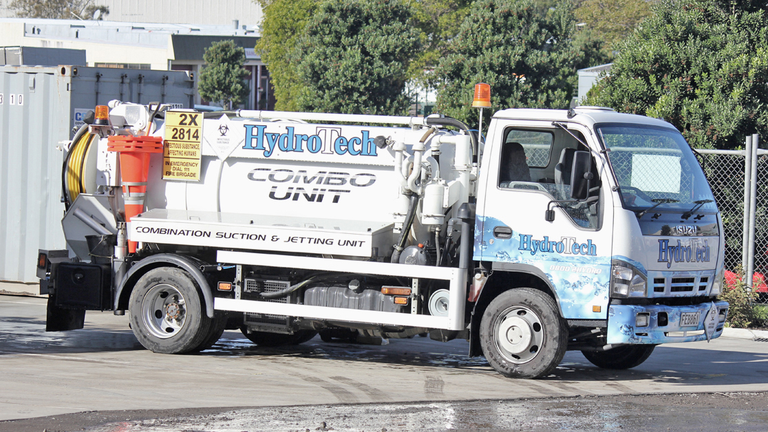 HydroTech have started work on Council's wastewater network