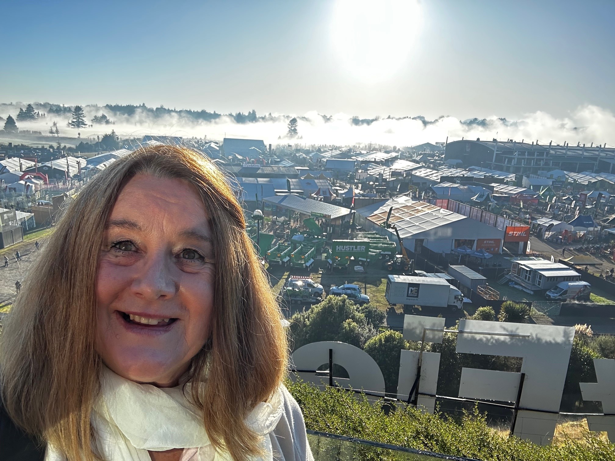 Mayor Church at Fieldays