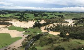 Flooding and slips in the Waikato