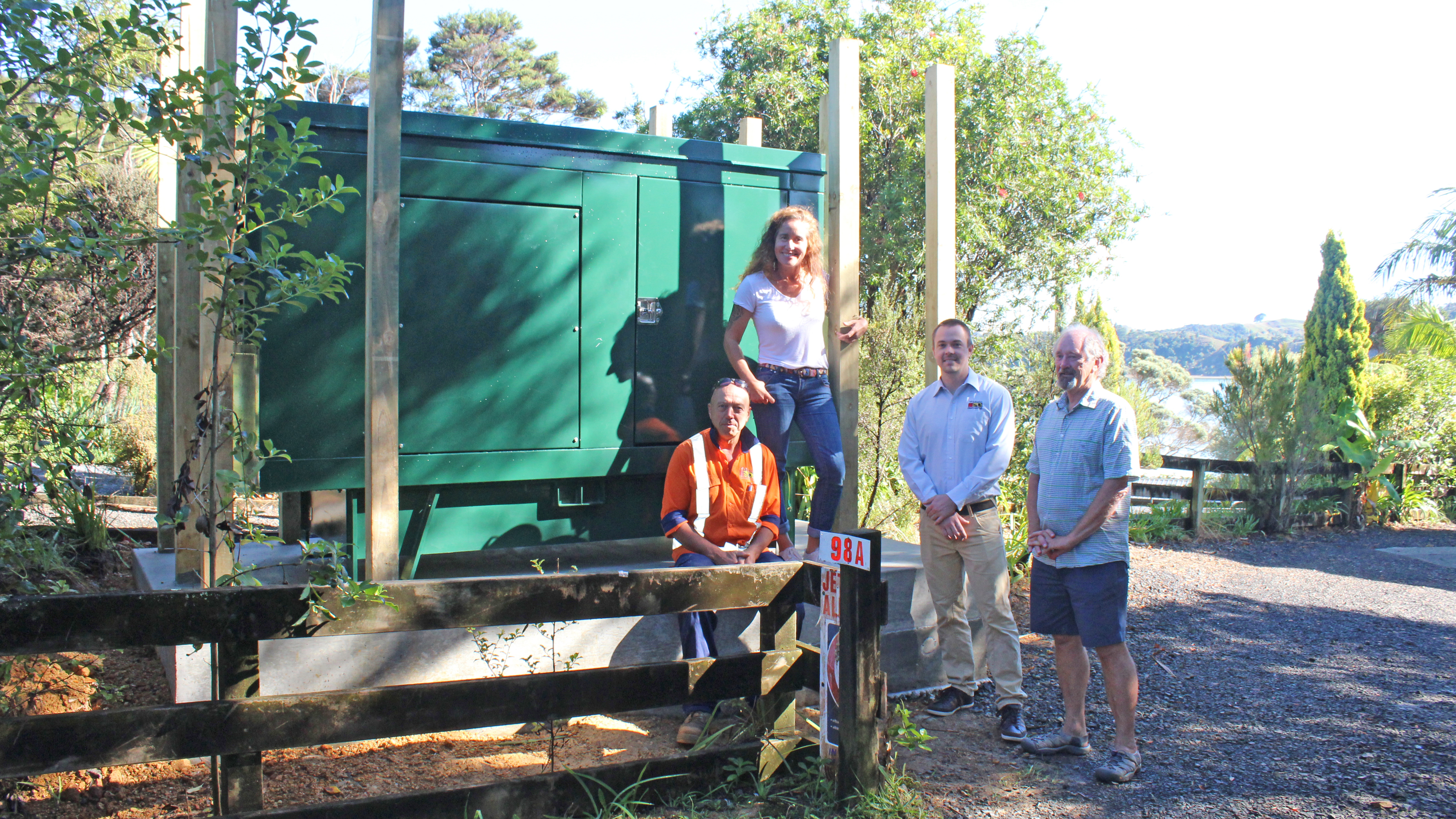 Opening of the Greenslade Road generator