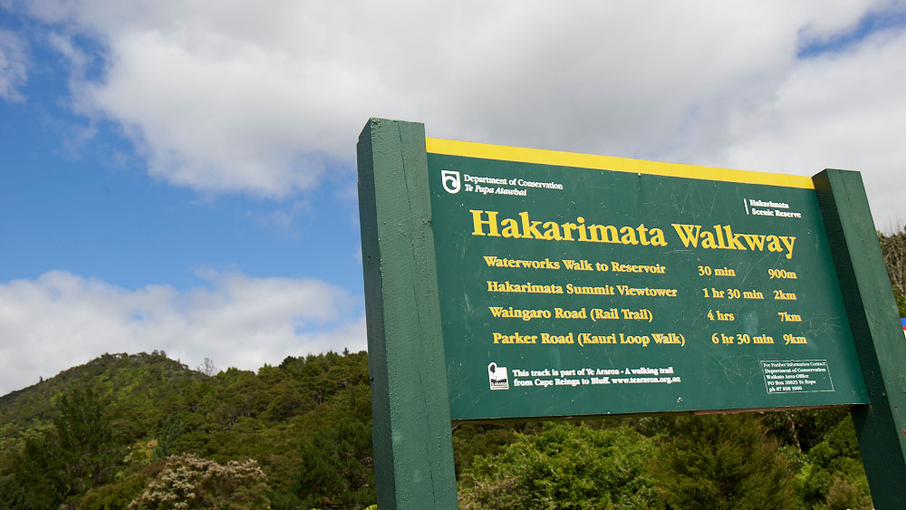The Hakarimata Walkway
