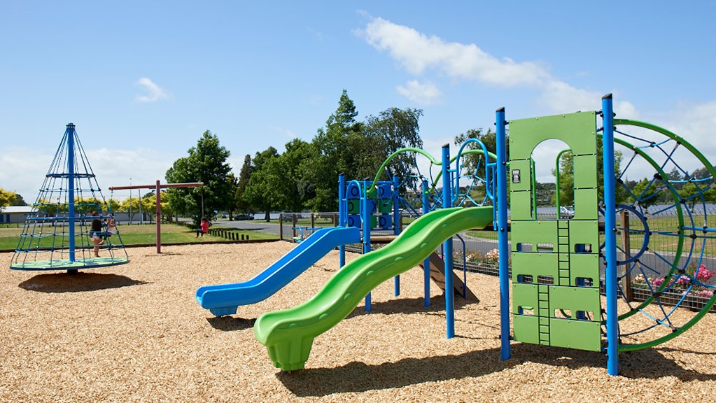 Waikato District Council managed playground in Huntly
