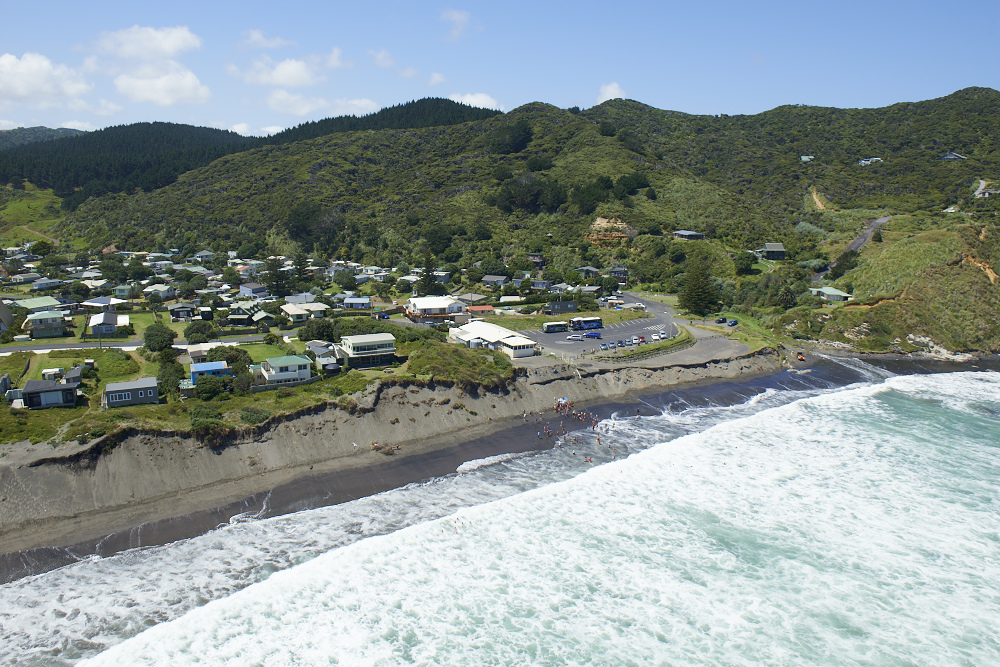 Port Waikato erosion
