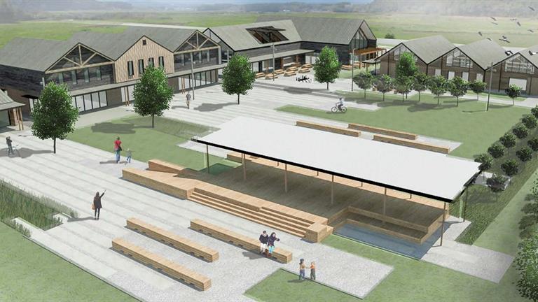Tamahere recreation reserve piazza area concept plan