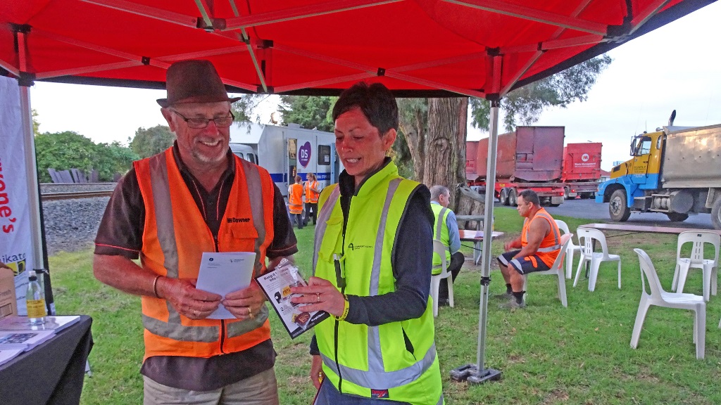 Truck drivers welcome education Truck drivers welcome education