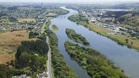 Waikato River at Huntly Waikato River at Huntly