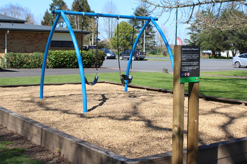 Hukanui reserve playground