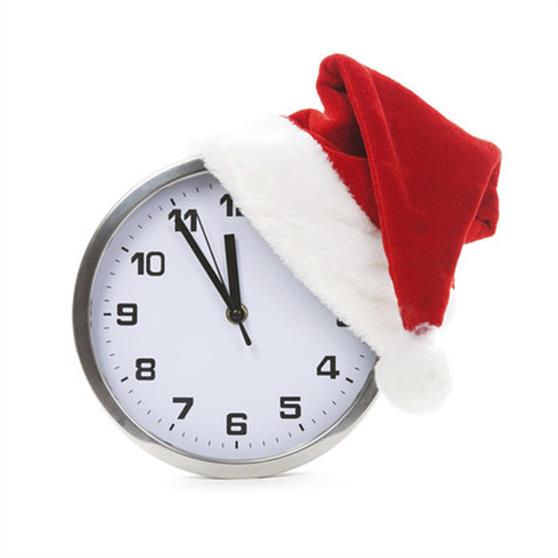 alarm-clock-with-christmas-santa-hat