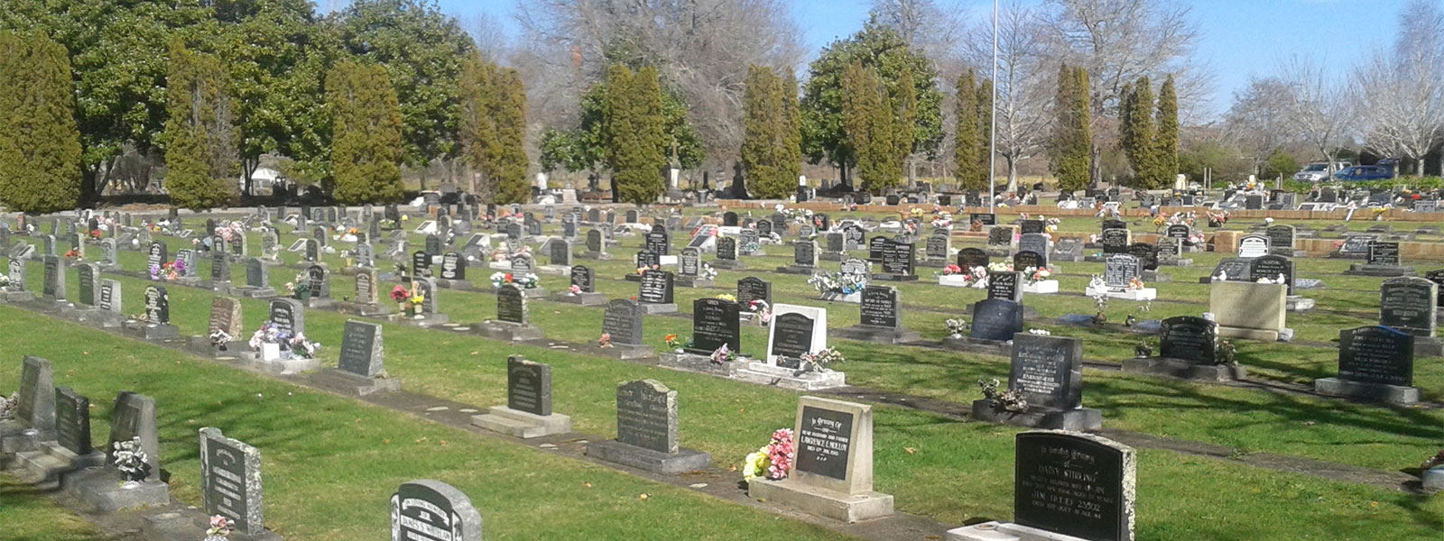 The Huntly cemetery is one of many Waikato District Council managed cemeteries
