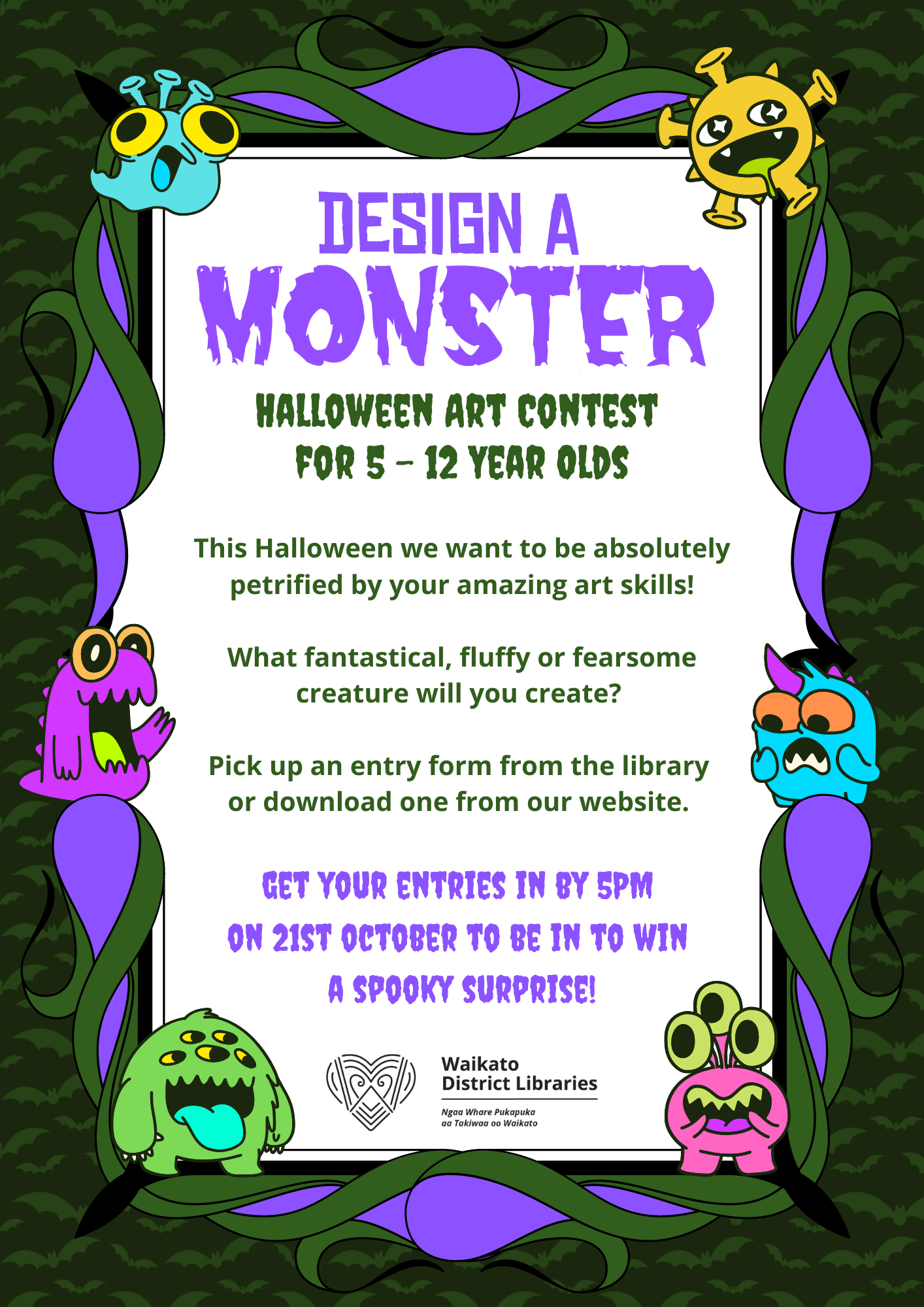 Poster Design a Monster (2)