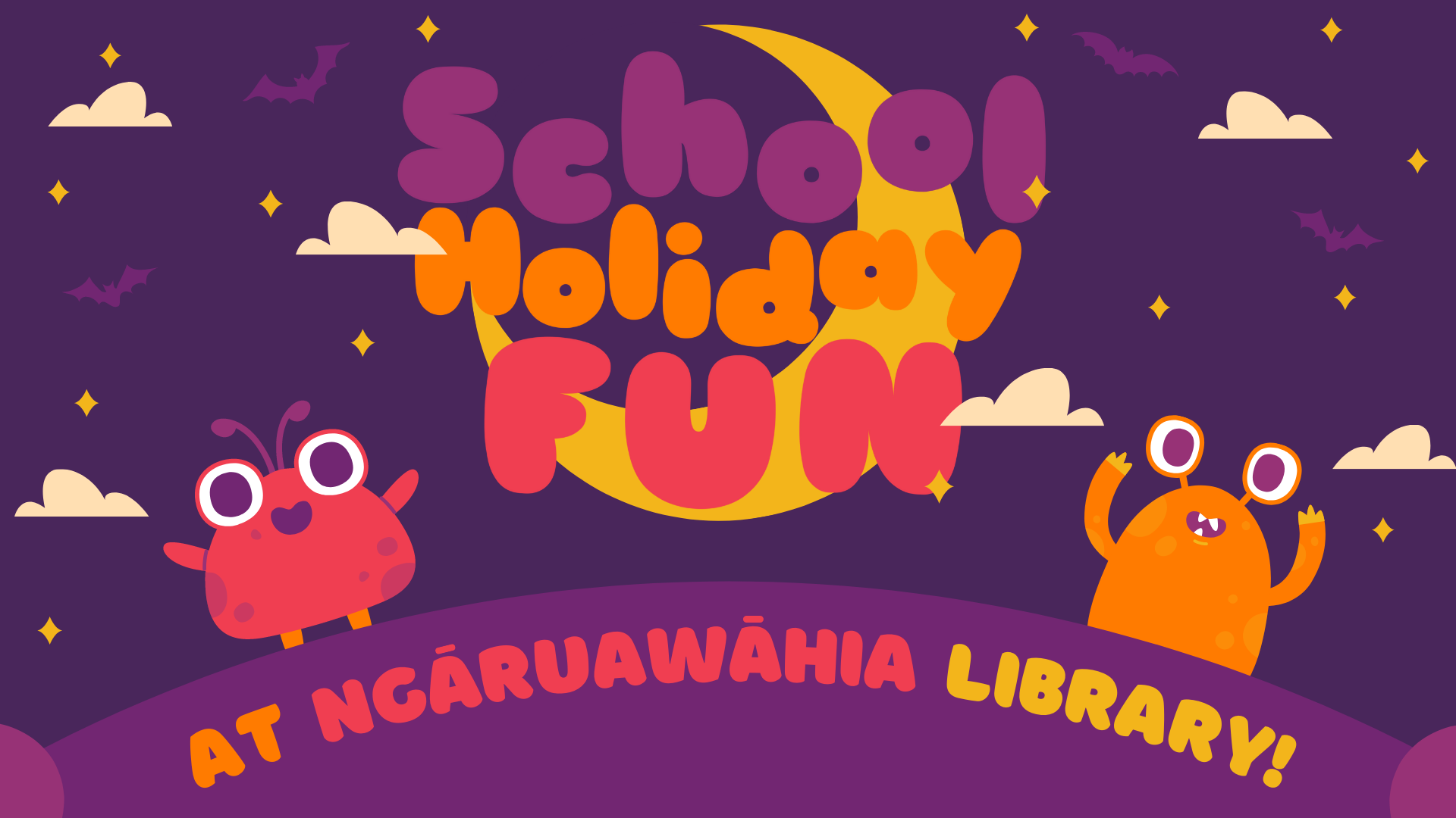 School Holiday Fun Oct - Nga Library - FB Event School Holiday Fun Oct - Nga Library - FB Event