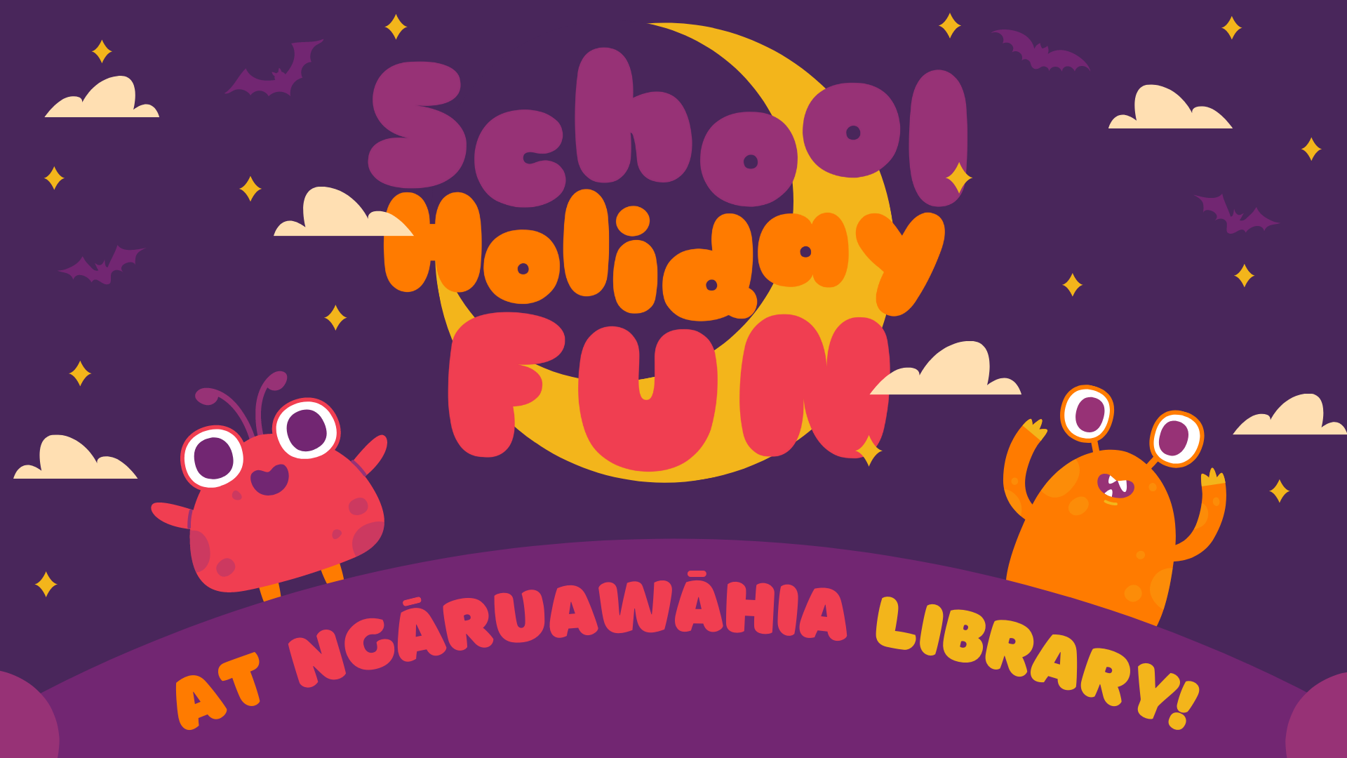 School Holiday Fun Oct - Nga Library - FB Event