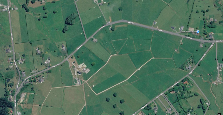 Laxon Road closure map