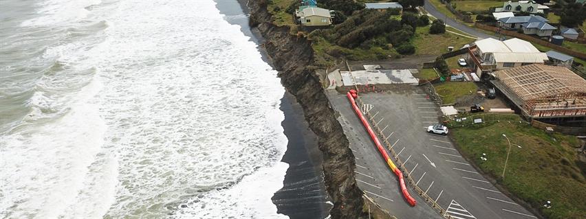 Port Waikato erosion - November 2019