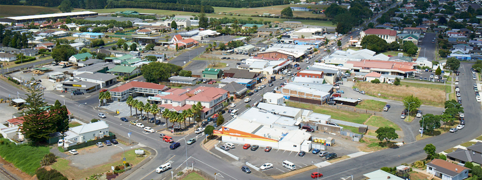 Tuakau aerial photograph
