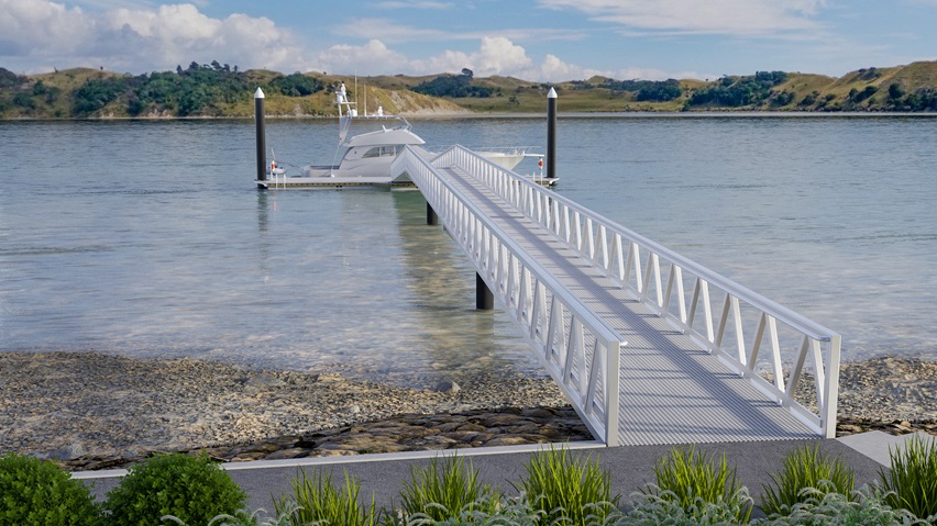 This is what the new wharf will look like