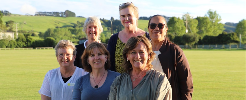 Rural Port Waikato Community Board Members together