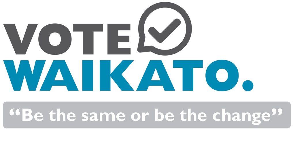 Vote Waikato - Be the same or be the change