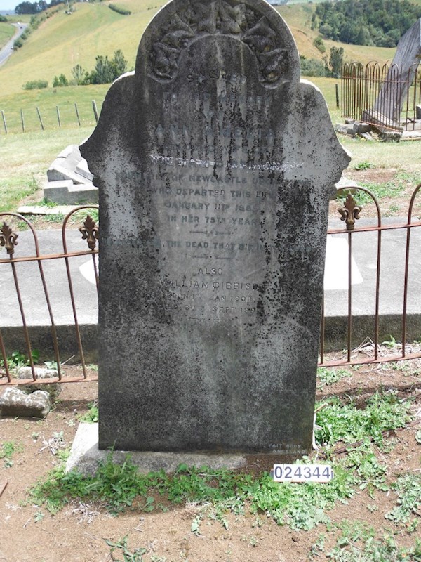  ?  : Gibbison, Ann Amelia