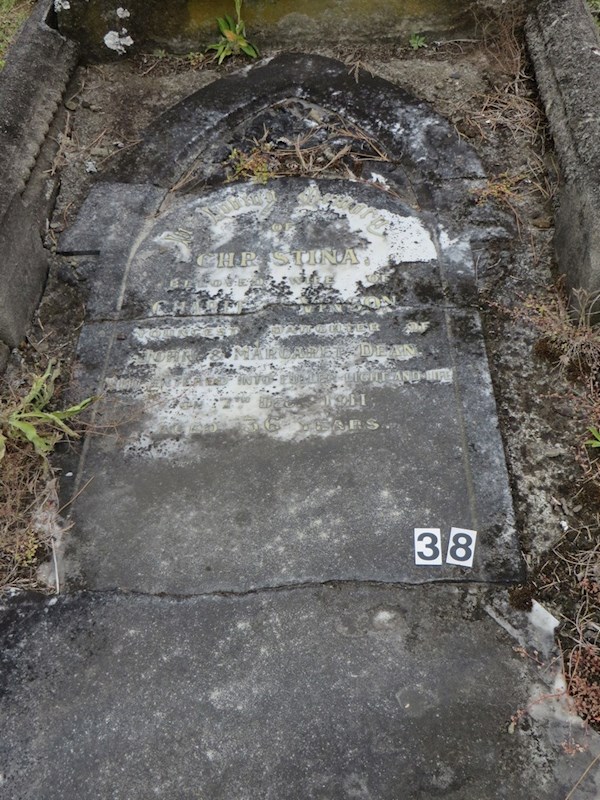 In loving memory of Christina beloved wife of Charles Vinson.  Youngest daughter of John and Margaret Dean who entered into fuller light and life on 7 Dec 1911  Aged 36 years ? In loving memory of Christina beloved wife of Charles Vinson.  Youngest daughter of John and Margaret Dean who entered into fuller light and life on 7 Dec 1911  Aged 36 years : Vinson, Christina